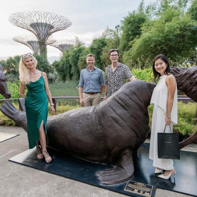 Silversea's Walrus Sculpture is here to safeguard endangered species